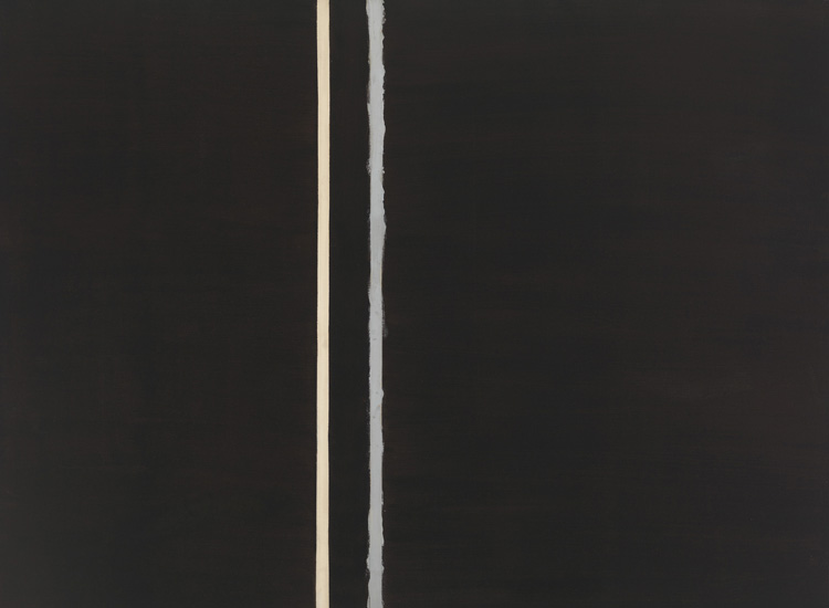 Barnett Newman, The Promise (1949), olio su tela